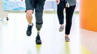 Patient therapy with new prosthetic